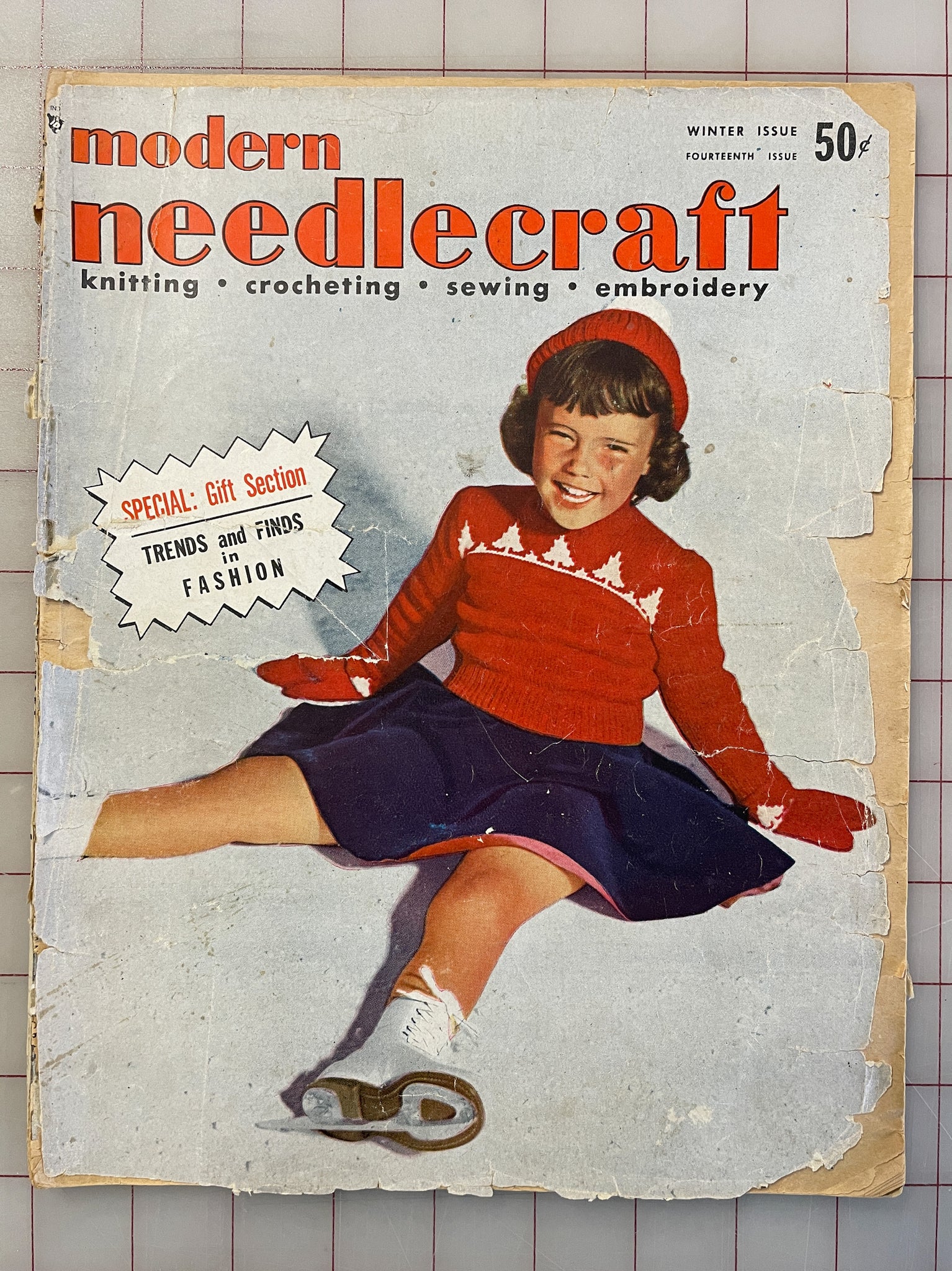 SALE 1957 "Modern Needlecraft" - Winter Issue