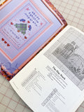 SALE 1984 Ribbon Embroidery and Cross Stitch Pattern Book - "Along the Ribbon Lane"