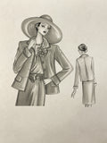 2013 Marfy 3002 Pattern - Women's Jacket FACTORY FOLDED