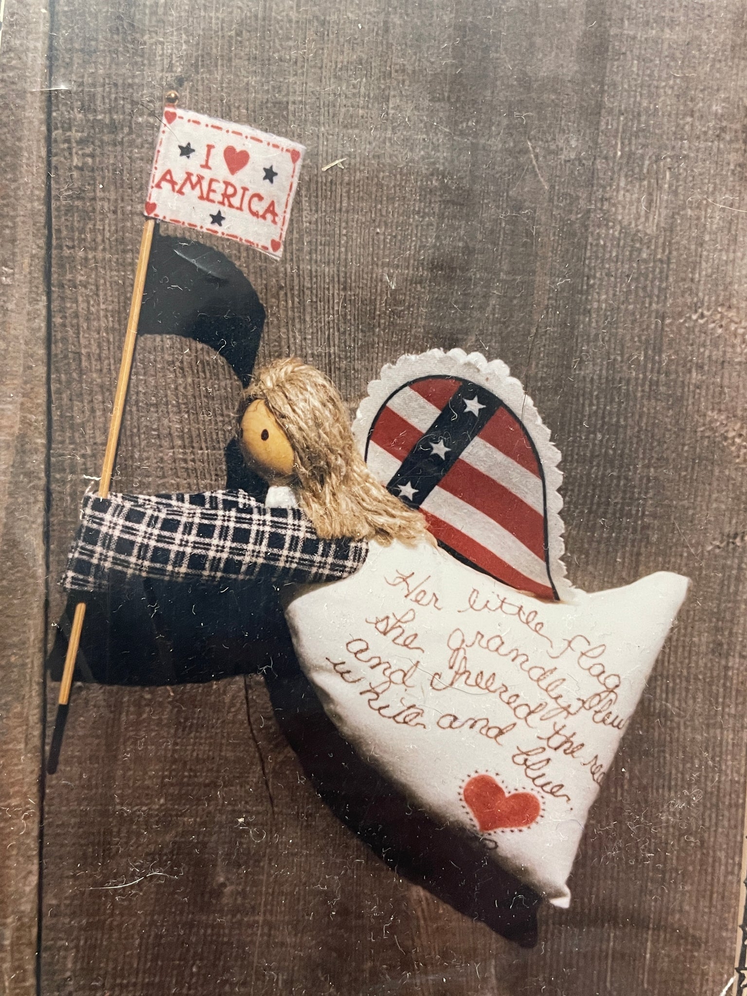 SALE Patriotic Ornament Kit - "Patriotic Angel"