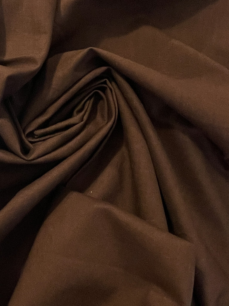 7/8 YD Cotton Stretch Remnant - Brown
