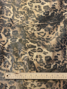 3 3/8 YD Nylon Taffeta - Leopard Print