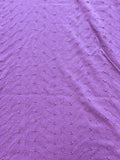 2 3/4 YD Poly/Cotton Eyelet - Purple