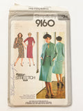 1979 Simplicity 9160 Pattern - Knit Dress and Jacket FACTORY FOLDED