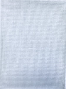 3/4 YD Cotton/Poly Blend Waffle Weave Vintage - White