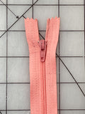 Zipper Coil 8" - Salmon Pink