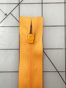 Zipper Coil 8" - Marigold Orange