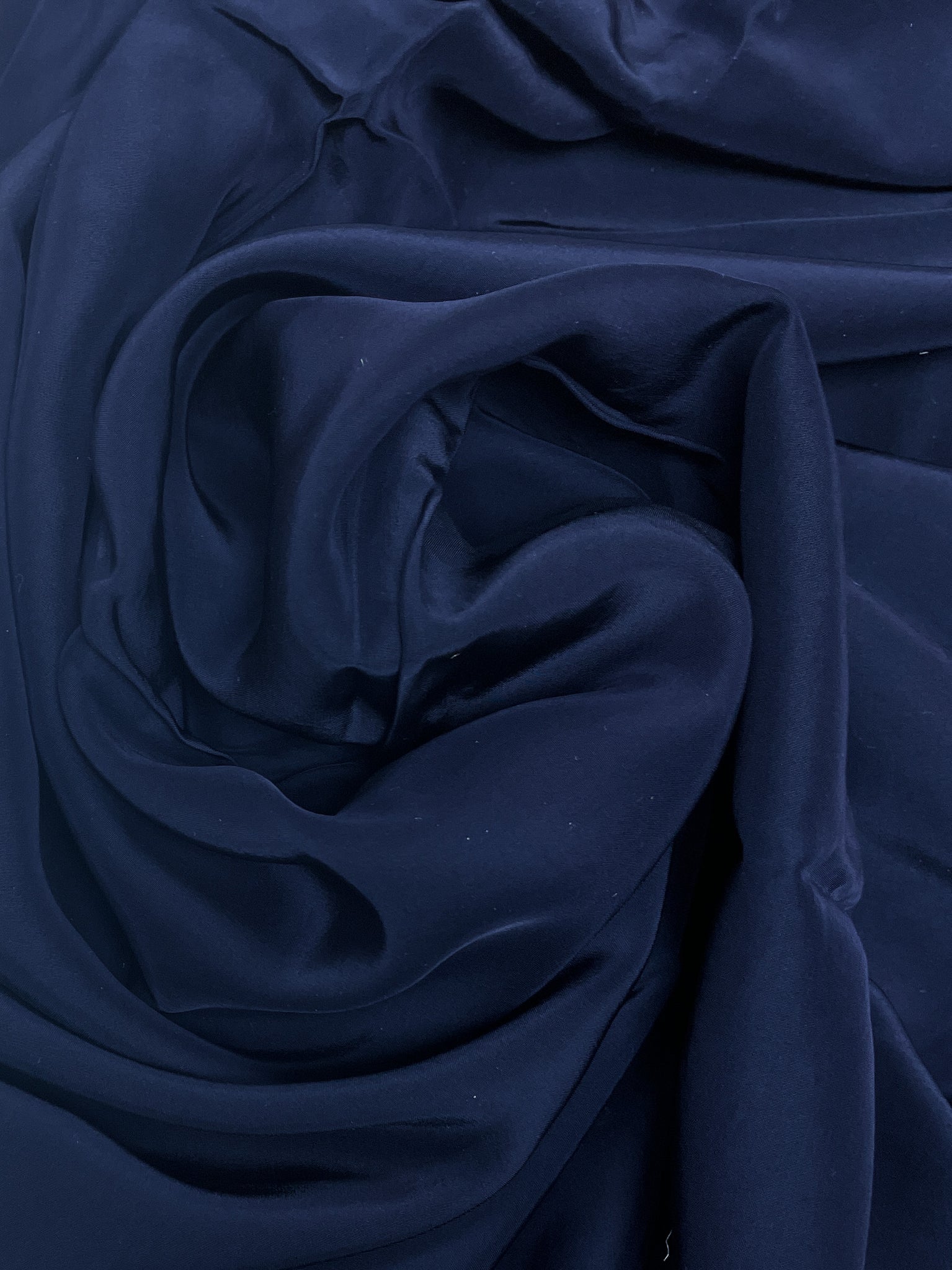 1 3/4 YD Polyester - Navy Blue