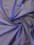 1 YD Vintage Cotton Blend Slub Weave - Blue