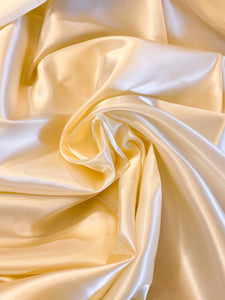 1 7/8 YD Polyester Satin - Ivory
