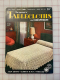 1952 J.&P. Coats & Clark Book: The Newest in Tablecloths and Bedspreads Book No. 295