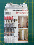 SALE 1996 Simplicity 4976 Pattern: Window Treatments FACTORY FOLDED