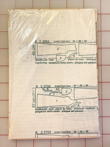 SALE 1980's Burda 3752 Pattern - Jumper Dress