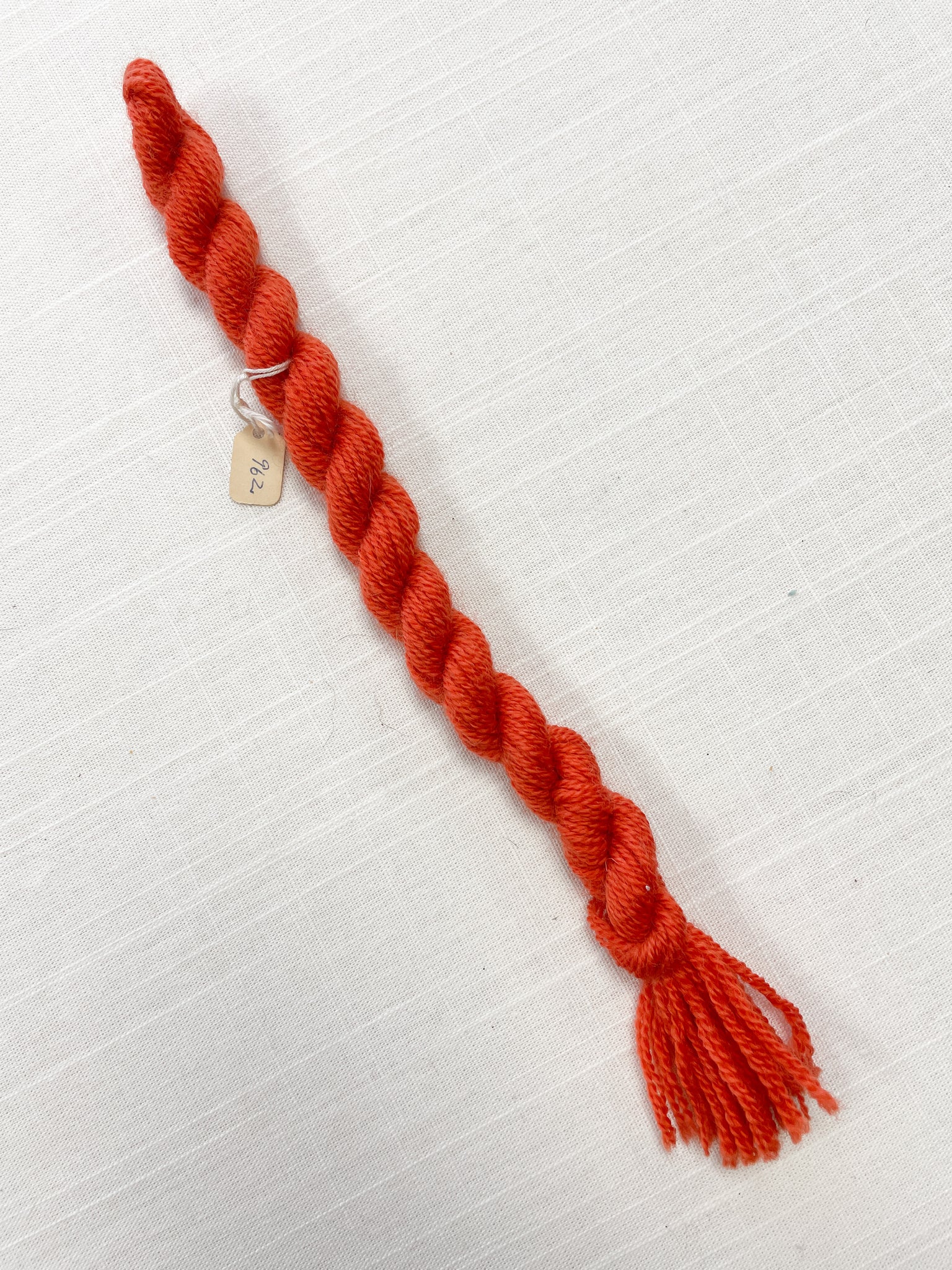 Wool Needlework Yarn - Burnt Orange