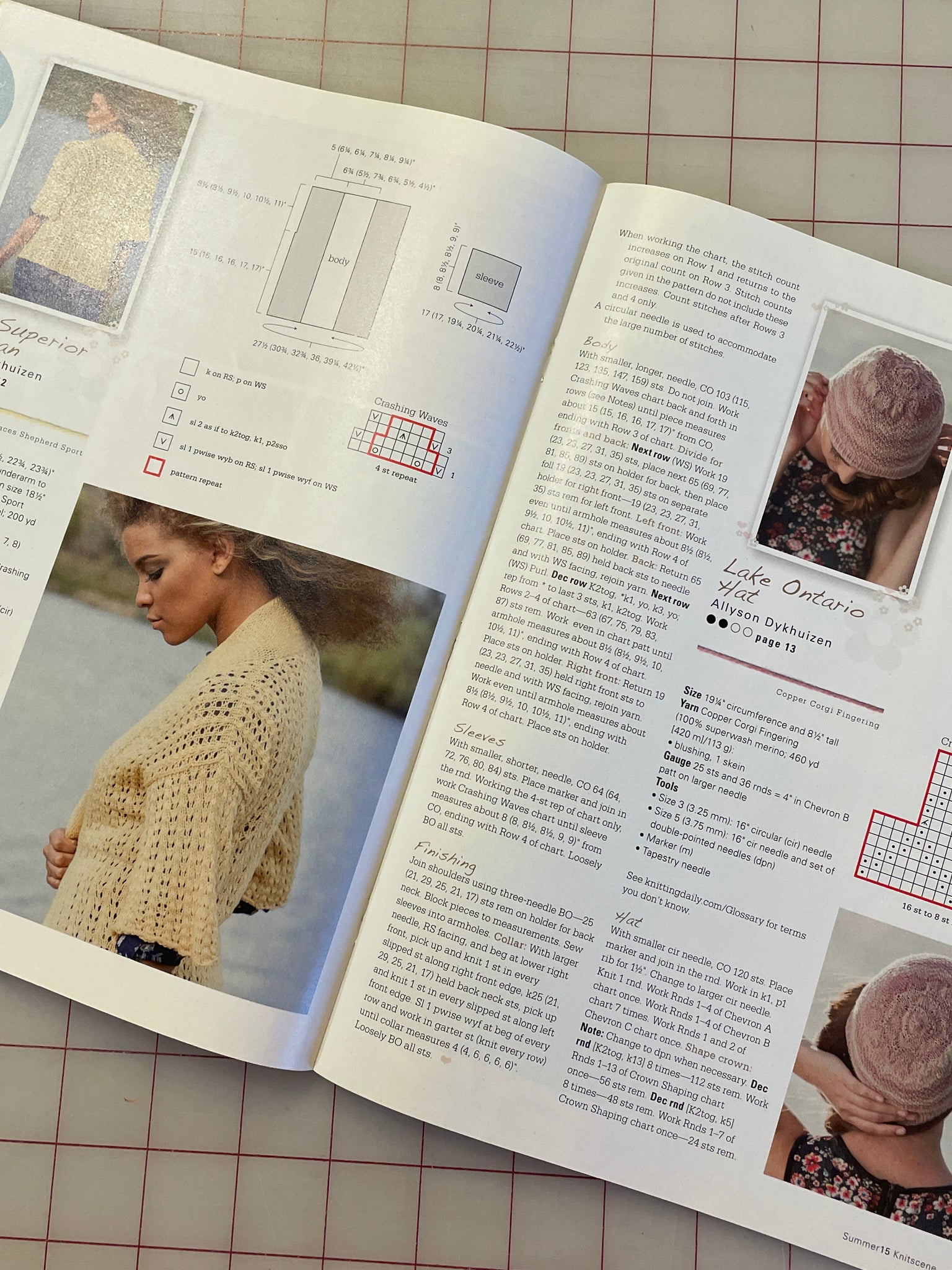 SALE 2015 Knit Scene Magazine - Summer Issue