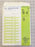 1974 Stretch & Sew 880 Pattern - Children's Shirt