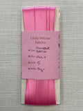 5 YD Polyester Double Satin Ribbon - Bright Pink