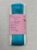 5 YD Polyester Double Satin Ribbon - Turquoise