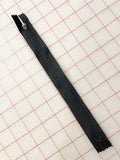 Zipper Coil 9" Long - Black
