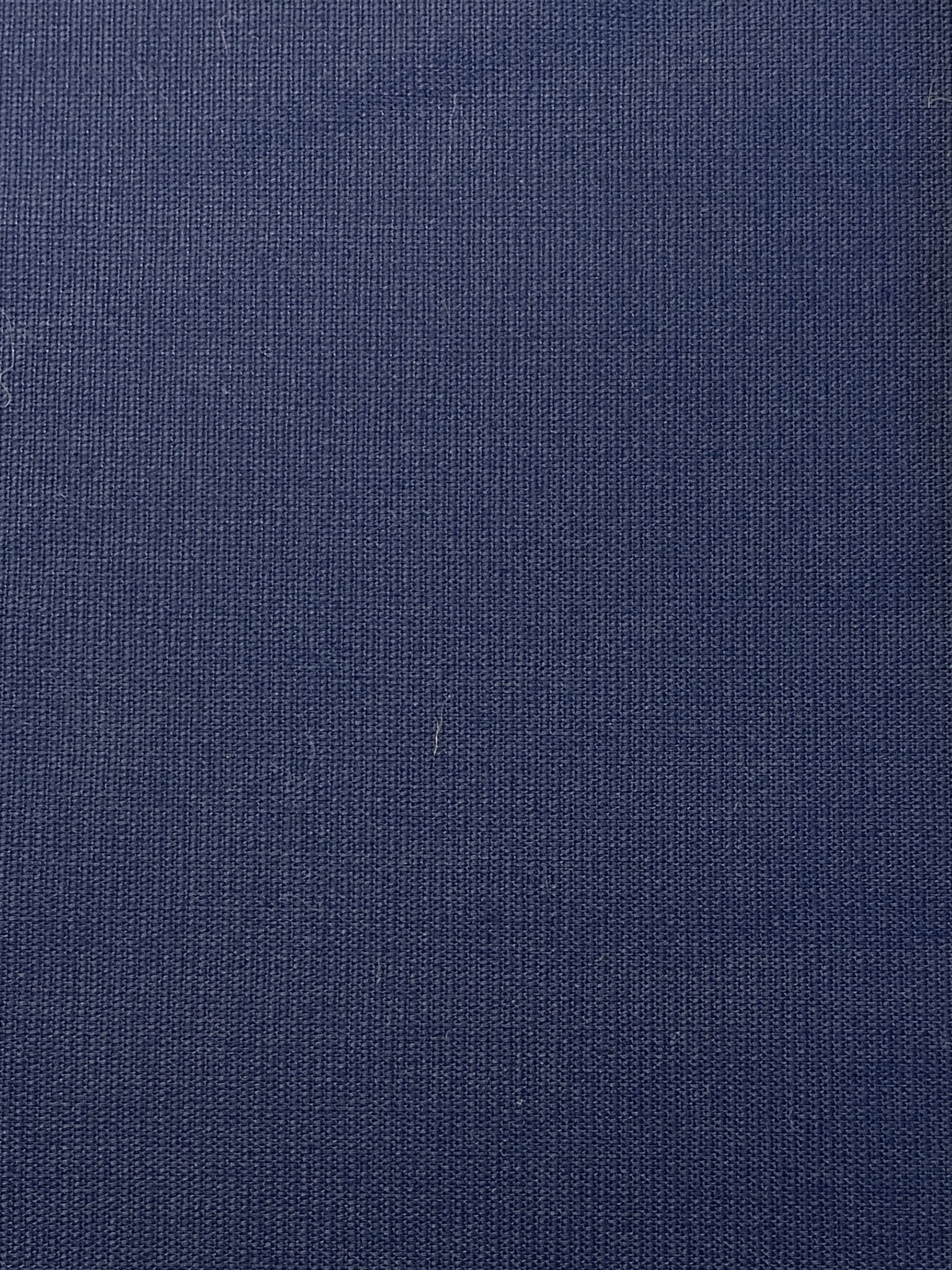 SALE 1 YD Cotton Blend - Navy Blue