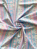 Quilting Cotton - Pastel Stripes and Dots