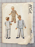 1947 McCall 7070 Pattern - Boy's Pajamas