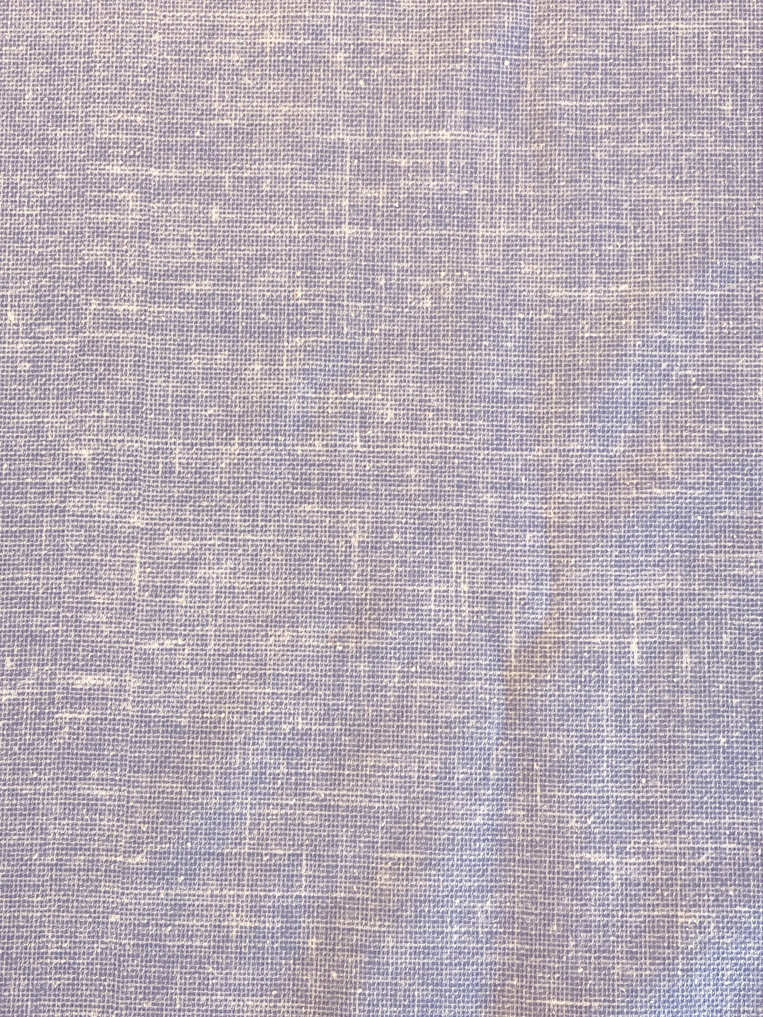 2 2/3 YD Polyester Knit Pique - Blue Slub Weave Print