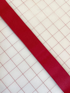 SALE 1 1/2 YD Ribbon Polyester Grosgrain - Burgundy