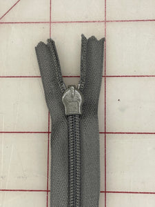 Zipper 6" Invisible - Gray