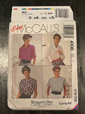 SALE 1989 McCall's 4106 Pattern - Blouses FACTORY FOLDED