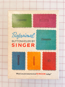 Singer Professional Buttonholer