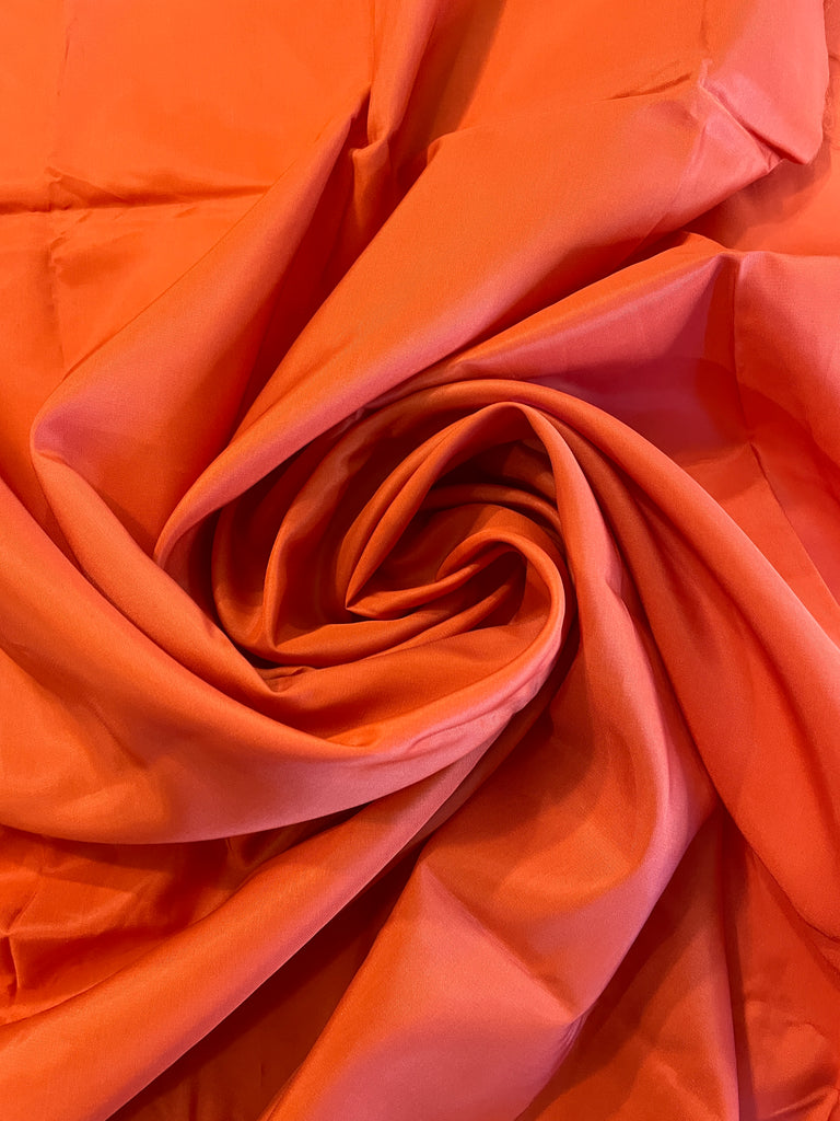 1 YD Polyester Lining - Burnt Orange