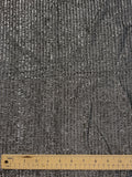 1 YD Nylon and Lurex - Black and Silver