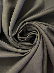 3/4 YD Polyester Twill Remnant - Black and Charcoal