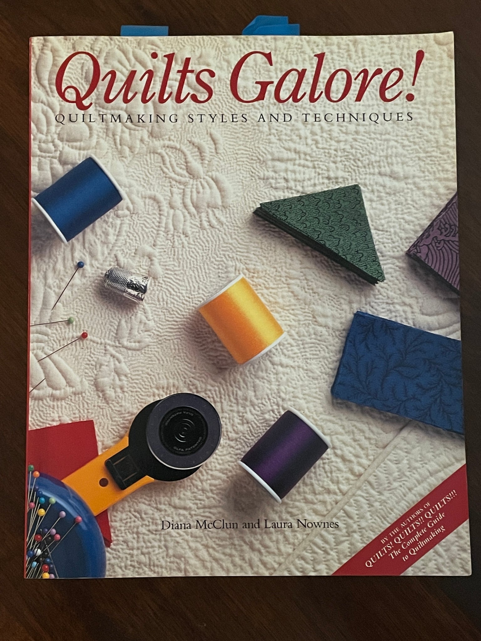 SALE 1990 Quilting Book - Quilts Galore!