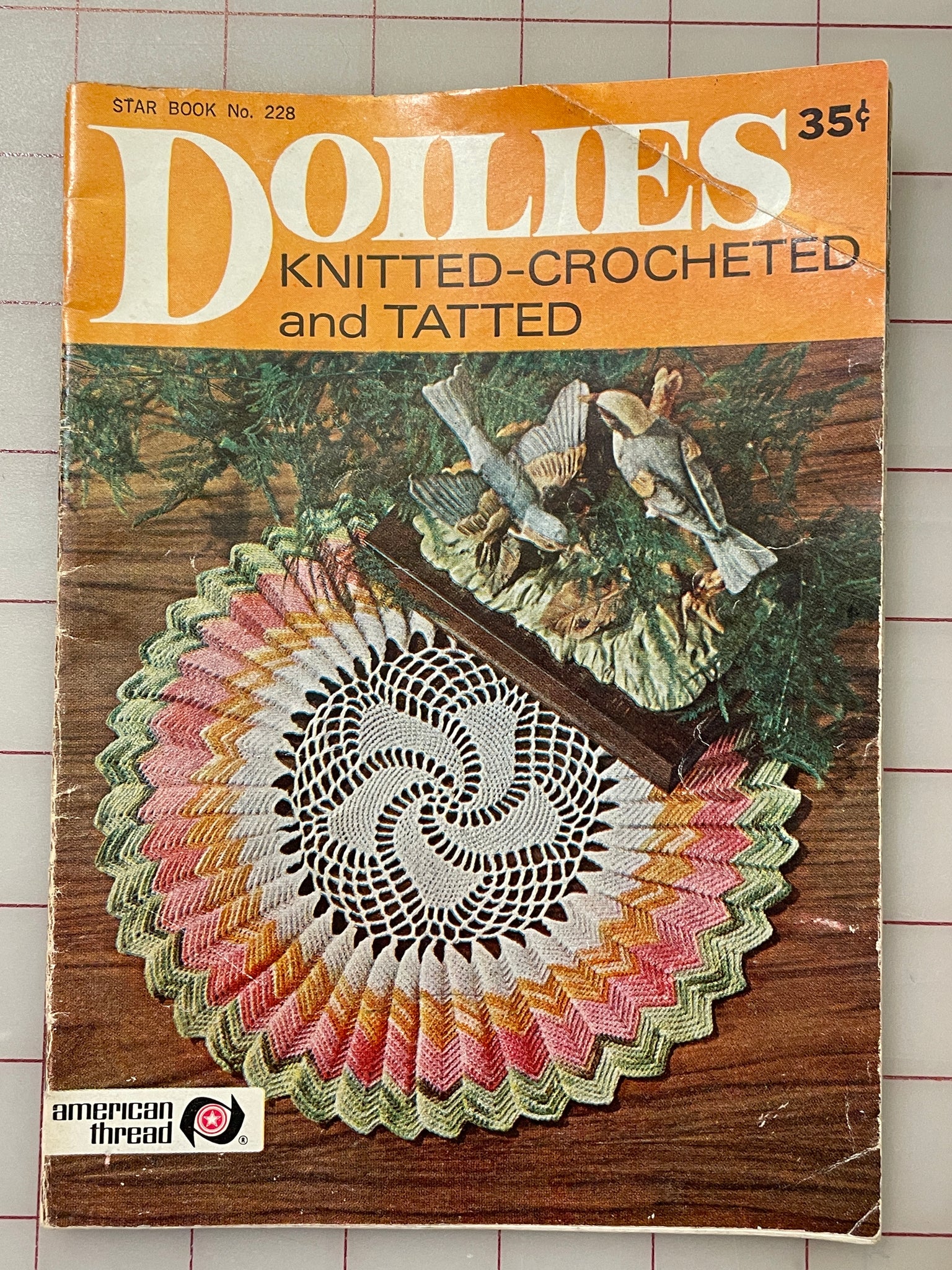 SALE Doilies Magazine Vintage - Knitted, Crocheted and Tatted