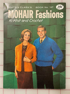 1964 Coats & Clark's Magazine - Mohair Fashions to Knit and Crochet