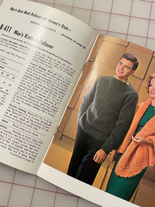 1964 Coats & Clark's Magazine - Mohair Fashions to Knit and Crochet