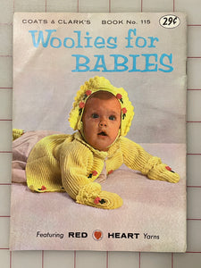 1959 Coats & Clark's Magazine - Woolies for Babies