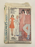 SALE 1976 McCall's Pattern 5007 - Knit Jacket, Top, Skirt, Pants and Scarf