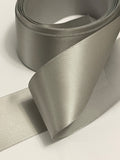 6 YD Ribbon Polyester Satin - Gray