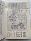 SALE 1982 Cross Stitch Pattern Book - Precious Moments