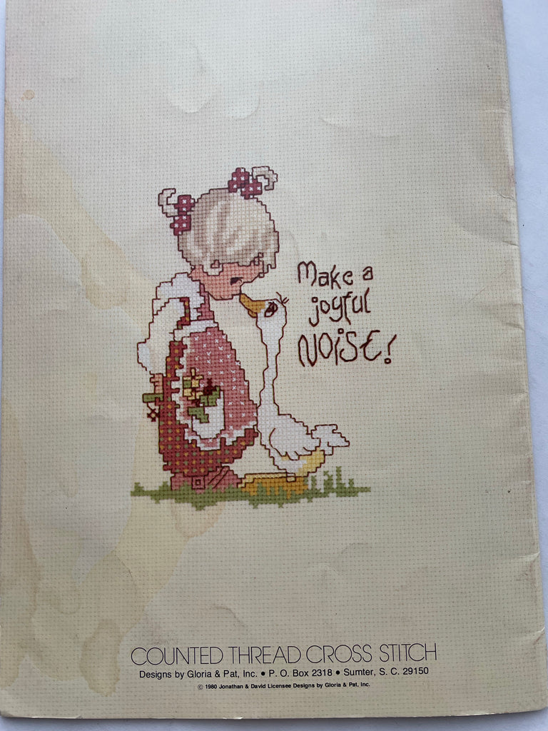 1980 Cross Stitch Pattern Book - Precious Moments