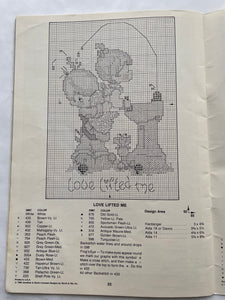 1980 Cross Stitch Pattern Book - Precious Moments