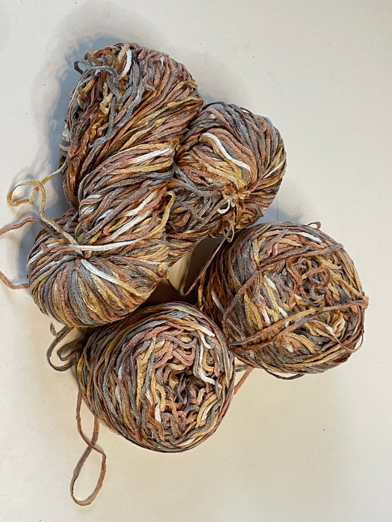 Variegated Chenille yarn